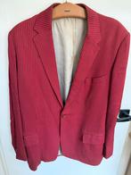 Rode gestreepte blazer, Kleding | Heren, Ophalen of Verzenden, Gedragen, Maat 52/54 (L), Rood