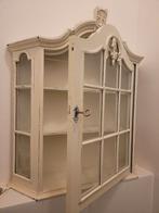 Houten vetrine kastje, Huis en Inrichting, Kasten | Vitrinekasten, Ophalen, 25 tot 50 cm, 50 tot 100 cm, Minder dan 100 cm