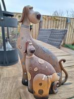 3 keramieke honden, Verzamelen, Beelden en Beeldjes, Ophalen, Zo goed als nieuw, Dier