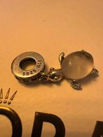 Pandora Murano Schildpad Bedel, Sieraden, Tassen en Uiterlijk, Bedels, Pandora, Zo goed als nieuw, 1 bedel, Glas of Kristal