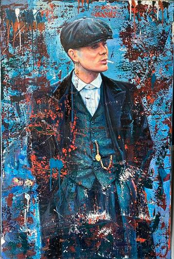 Alex L- Peaky Blinders- Handgeschilderd(100%)- Uniek- XXL beschikbaar voor biedingen