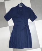 linnen zomerjurk, Maat 38/40 (M), Blauw, WE, Ophalen of Verzenden