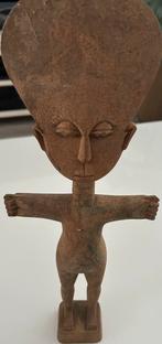 ANTIEKE AFRIKAANSE HANDGESNEDEN ASHANTI VRUCHTBAARHEIDSPOP, Antiek en Kunst, Kunst | Beelden en Houtsnijwerken, Ophalen of Verzenden