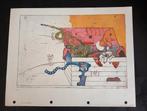 Hannes Postma offset prent 1968, Antiek en Kunst, Verzenden