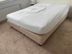 Pullman Boxspring bed, Beige, 180 cm, Ophalen, Tweepersoons
