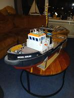 Grote stoere sleepboot 103 cm, Ophalen of Verzenden, Groter dan 1:32
