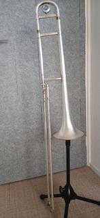 Olds Ambassador Trombone - mat Zilver, Vintage 1964, Muziek en Instrumenten, Blaasinstrumenten | Trombones, Ophalen of Verzenden