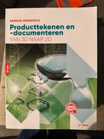 Producttekenen en documenteren, 3D naar 2D, Arnoud Breedveld, Ophalen of Verzenden, Zo goed als nieuw, Overige niveaus, Nederlands