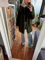 Groene Fluffy Winterjas, Ophalen of Verzenden, Zo goed als nieuw, Maat 36 (S), Groen