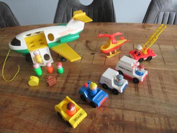 Fisher Price Vintage vliegtuig Jetliner 182+ extra uit 1981 beschikbaar voor biedingen