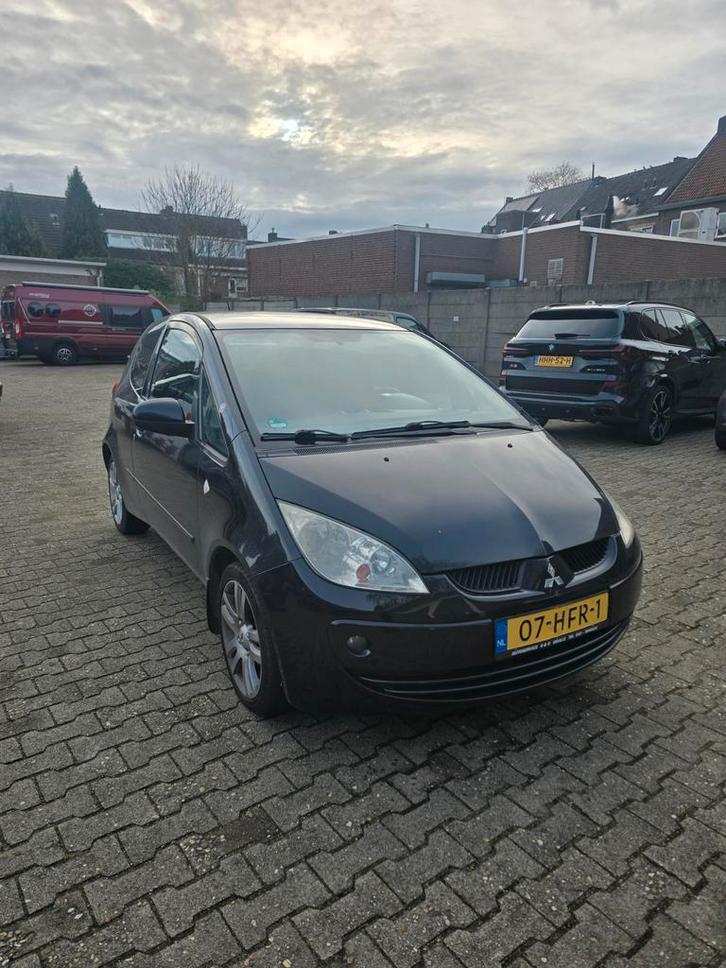 Mitsubishi Colt 1.3 Mivec CZ3 2008 Zwart Inruil Koopje, Auto's, Mitsubishi, Bedrijf, Colt, Benzine, C, Hatchback, Handgeschakeld