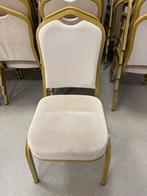 Chiavari stoelen - Goud frame, crème zitting, Huis en Inrichting, Stoelen, Overige kleuren, Ophalen of Verzenden, Zo goed als nieuw