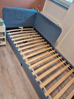 IKEA Bed 90x200 - incl. lattenbodem, Gebruikt, 90 cm, Eenpersoons, Blauw