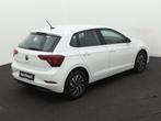Volkswagen Polo 1.0 TSI Life Business | Apple Carplay | Navi, Auto's, Stof, 1069 kg, Wit, Origineel Nederlands