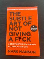 The Subtle Art of Not Giving a Fuck - Mark Manson, Ophalen of Verzenden, Zo goed als nieuw