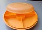 Tupperware Hapjesschaal, Ophalen of Verzenden, Zo goed als nieuw, Oranje, Schaal