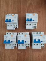 Installatie automaten 5 stuks, Doe-het-zelf en Verbouw, Elektra en Kabels, Ophalen of Verzenden, Overige typen