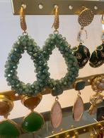 Groene Glassberry Druppel Oorbellen, Sieraden, Tassen en Uiterlijk, Oorbellen, Met kristal, Hangers, Verzenden, Nieuw