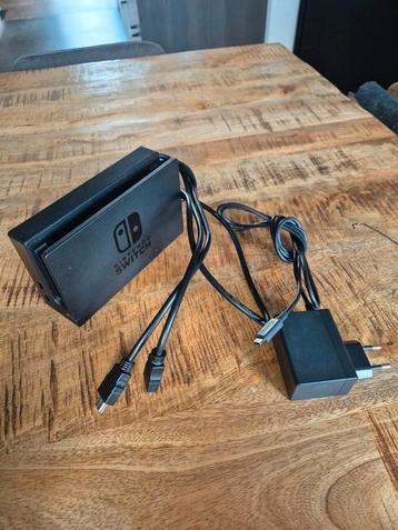 Nintendo Switch dock originele docking met hdmi en oplader  beschikbaar voor biedingen