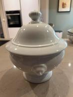 Keramische soepterrine met origineel deksel - Apilco, Huis en Inrichting, Ophalen, Keramiek, Zo goed als nieuw, Kom(men)