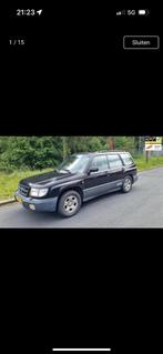 Subaru Forester 2.0 92KW 1999 Zwart, 65 €/maand, 125 pk, 4 cilinders, Zwart