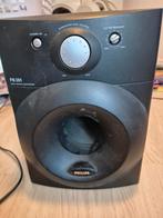 Philips FB201 Subwoofer - Krachtige Bass, Ophalen, Philips, Gebruikt, Subwoofer