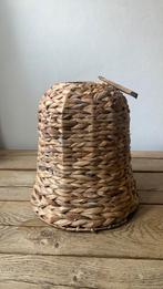 Rieten lampenkap, Ophalen of Verzenden, Zo goed als nieuw, Rond, 25 tot 50 cm