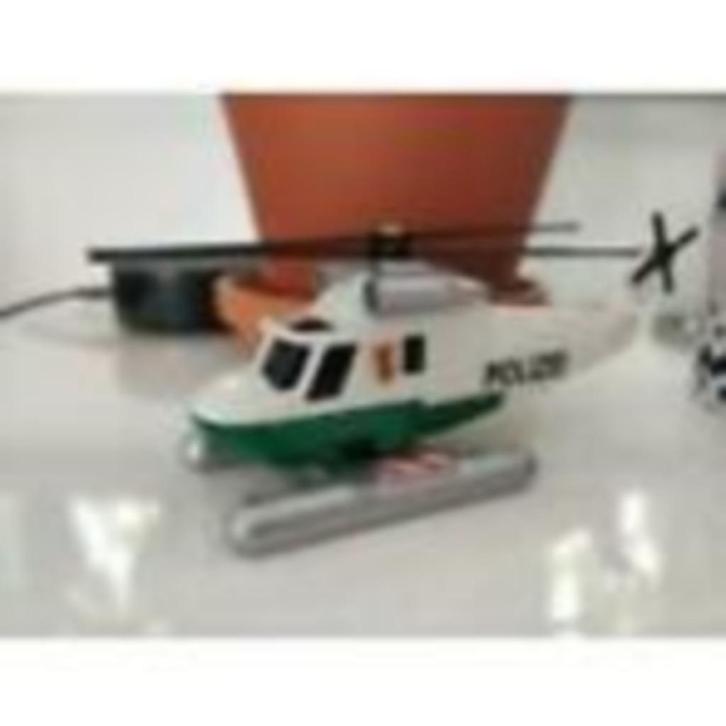 Helicopter, polizei/politie, 14 cm, Hobby en Vrije tijd, Modelbouw | Vliegtuigen en Helikopters, Gebruikt, Helikopter, 1:72 tot 1:144