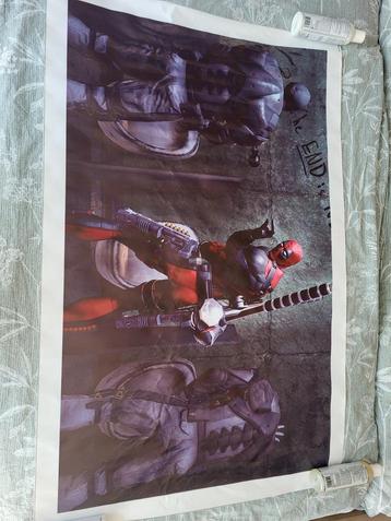 Deadpool poster  beschikbaar voor biedingen