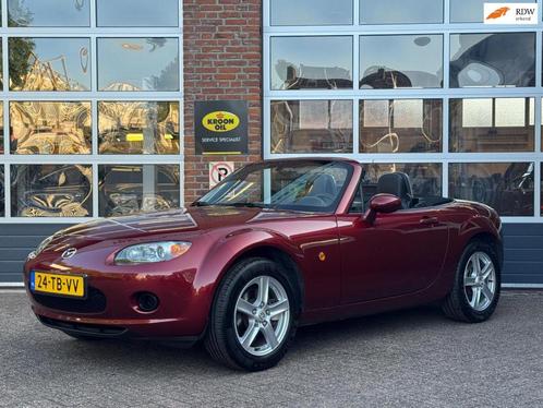 Mazda MX-5 1.8 Touring, Airco, el. ramen/spiegels, leder NL, Auto's, Mazda, Bedrijf, Te koop, MX-5, ABS, Airbags, Airconditioning