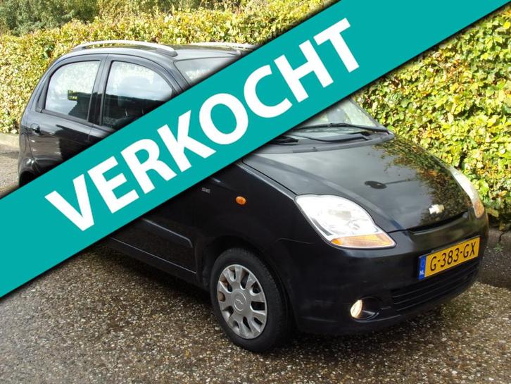 Chevrolet Matiz 0.8 Spirit AUTOMAAT AIRCO NWE APK, Auto's, Chevrolet, Bedrijf, Te koop, Matiz, ABS, Airbags, Airconditioning, Centrale vergrendeling