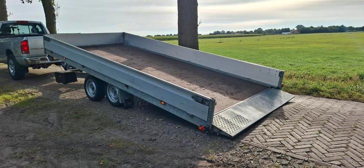 Henra Kantelbare Multitransporter 3500kg [ marge, incl BTW ], Auto diversen, Aanhangers en Bagagewagens, Gebruikt, Ophalen