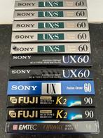 11 x nieuwe Sony, Fuji Cassettes, 2 t/m 25 bandjes, Overige genres, Onbespeeld, Verzenden