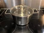 t.k.Vivo Villeroy&Boch RVS kookpan 20cm 2,5L INDUCTIE, Ophalen, Zo goed als nieuw, Rvs, Kookpan of Snelkookpan
