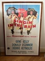 Klassieke filmposter Gene Kelly in mooie notenhouten lijst, Verzamelen, Posters, Met lijst, Ophalen of Verzenden, Zo goed als nieuw