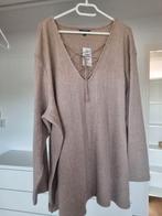 ms mode xxl zachte nieuwe trui ong maat 50 / 52, Overige typen, Beige, Maat 46/48 (XL) of groter, Nieuw