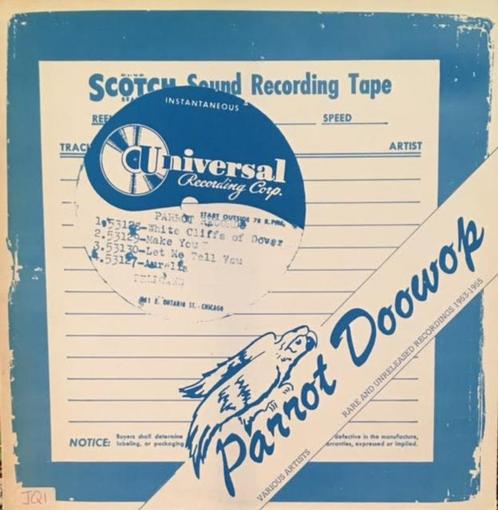 LP Various Artists - Parrot Doowop (Rare Unreleased 1953-55), Cd's en Dvd's, Vinyl | Verzamelalbums, Gebruikt, Overige genres