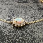 14k gouden armband prachtig model opaal stenen, Ophalen of Verzenden, Nieuw, Goud