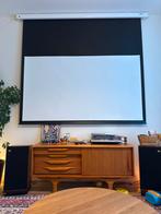 Deluxx Elektrisch Projectiescherm 100 inch Automatisch ZGAN, Ophalen of Verzenden, Elektrisch, Zo goed als nieuw