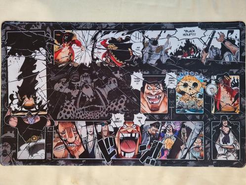 One Piece TCG Blackbeard Pirates 3D Custom Playmat, Antiek en Kunst, Antiek | Kleden en Textiel, Ophalen of Verzenden
