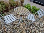 teak /aluminium, Tuin en Terras, Ophalen, Gebruikt, Aluminium