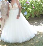 Bruidjurk maat 44, Ophalen of Verzenden, Nieuw, Wit, Trouwjurk