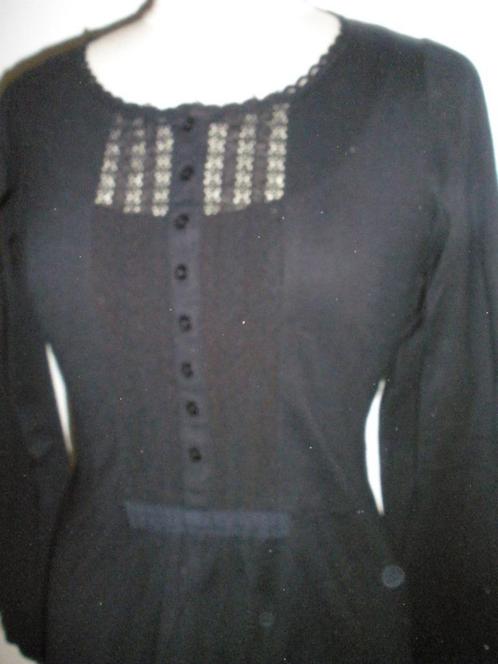 JACKPOT tuniek bloes zwart maat S - nieuw -, Kleding | Dames, Blouses en Tunieken, Nieuw, Maat 36 (S), Zwart, Ophalen of Verzenden