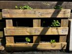 Planten bak voor aan de muur of schutting, Tuin en Terras, Bloembakken en Plantenbakken, 60 cm of meer, Minder dan 60 cm, Hout