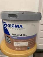 sigmaaccryl DGL 10 liter, 10 tot 15 liter, Ophalen, Zo goed als nieuw, Wit