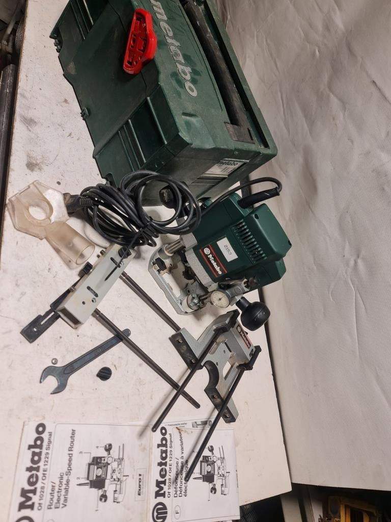 Metabo OF1028 Signal Bovenfrees - 1010W - 8mm in systainer, Ophalen of Verzenden, Metabo, N.v.t, N.v.t