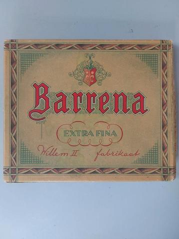 Barrena Willem II Sigarendoosje beschikbaar voor biedingen