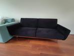 Klik klak bank/ slaapbank zwart, Ophalen, Overige materialen, Driepersoons, 75 tot 100 cm