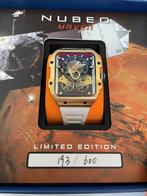 Nubeo wit horloge limited (193/600) Sold out!, Nieuw, Overige merken, Staal, Polshorloge