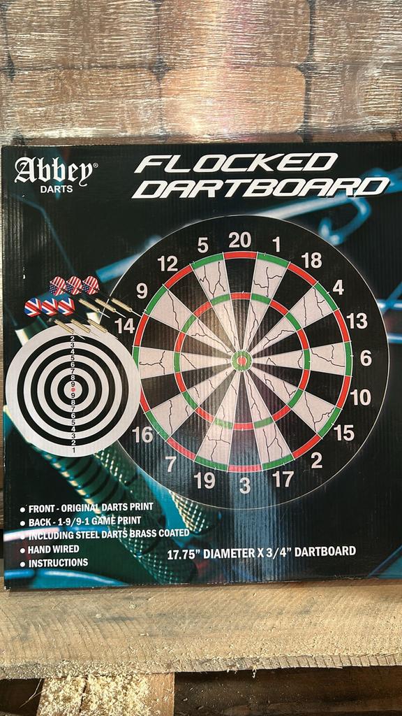 Dartbord - Nieuw in doos!, Ophalen of Verzenden, Nieuw, Dartbord
